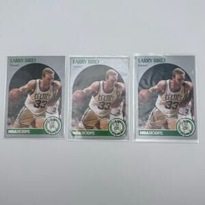 Larry Bird 1990 NBA Hoops #39 Boston Celtics Lot